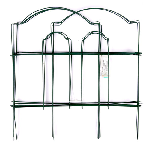 vigoro cathedral folding fence 18x10 -- 16 per case