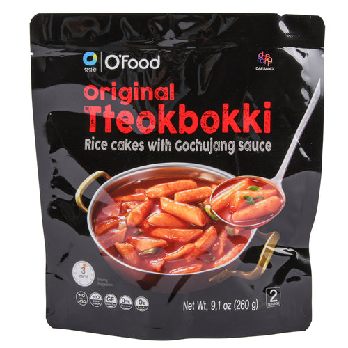 o food original tteokbokki 9.1-oz -- 20 per case