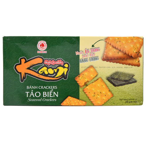 kami seaweed crackers 230gr -- 16 per case