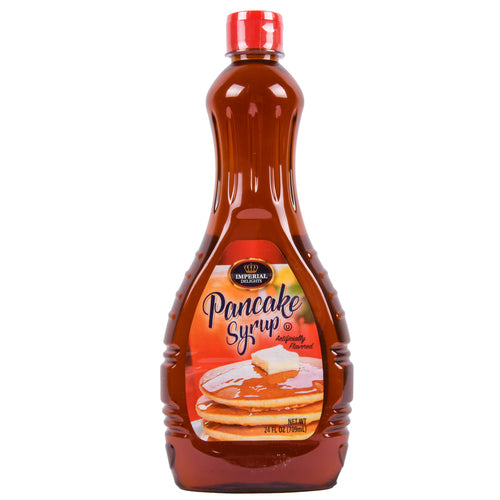 imperial delights pancake syrup 24-oz -- 12 per case