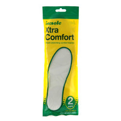 nuvalu shock absorbing comfort insoles -- 24 per case