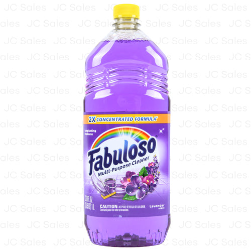 fabuloso lavender 2x 33.8 oz -- 12 per case