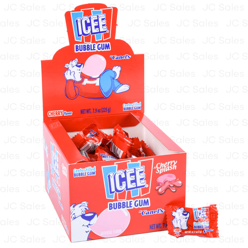 canel s icee liquid center bubble gum disp 80gr -- 24 per case