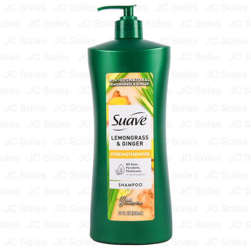 suave shampoo lemongrass ginger 28 oz -- 4 per case