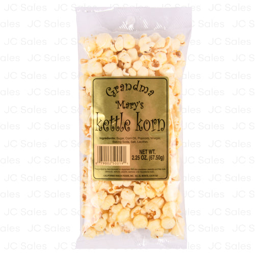 california snacks kettle corn 2.25-oz -- 24 per case