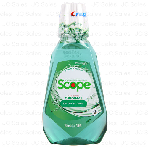 scope crest mouthwash original 250 ml -- 6 per case