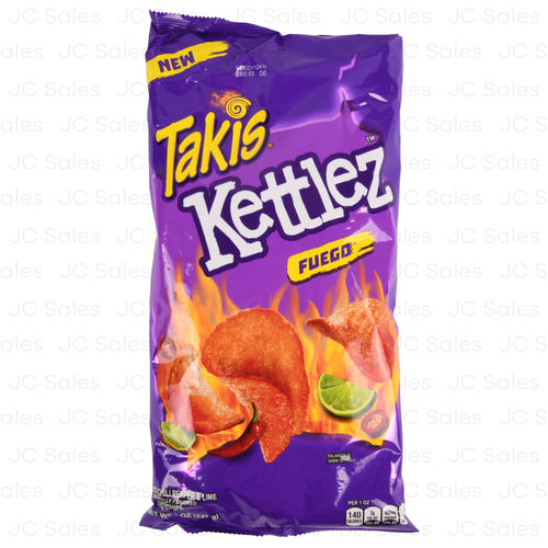 takis kettlez fuego chips 8-oz -- 12 per case