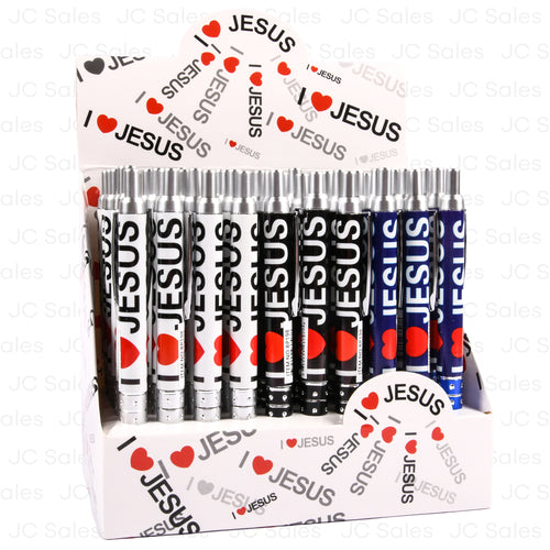 pen i love jesus asst -- 60 per box