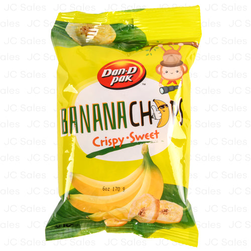 dan-d pak banana chips 6-oz -- 24 per case