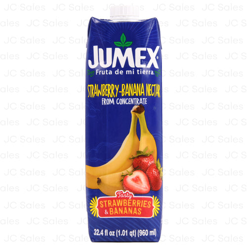 jumex tetra strawberry banana juice 32.40 -oz -- 12 per case