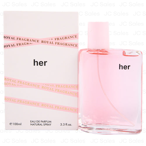 her eau de parfum natural spray 3.3floz -- 1 per box