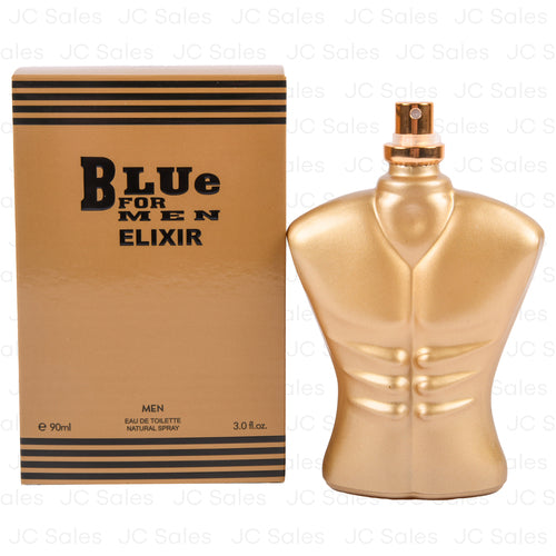 blue for men elixir eau de toilette natural spray 3.0floz -- 1 per box