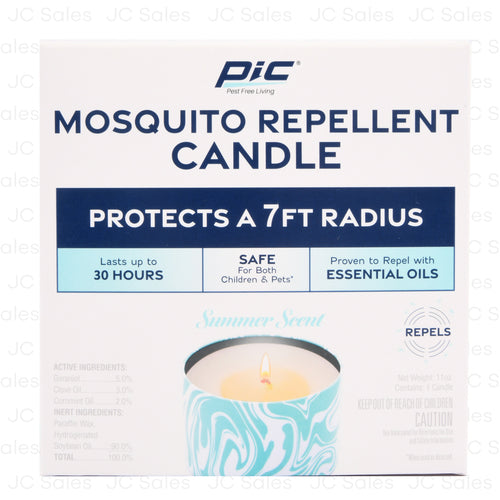 pic mosquito repellent candle -- 6 per case