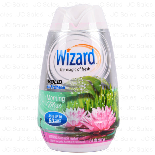 wizard solid freshener morning mist 7.8 oz -- 12 per case