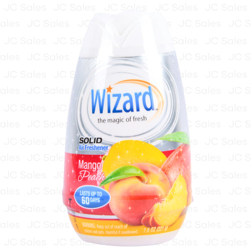 wizard solid freshener mango peach 7.8 oz -- 12 per case