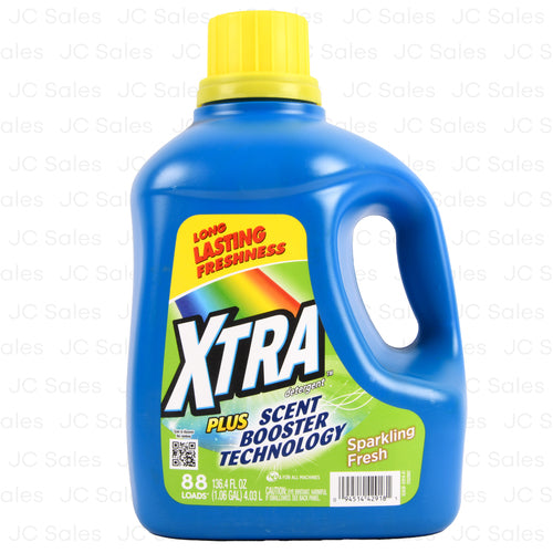 xtra liquid detergent plus scent booster 136.4 oz -- 4 per case