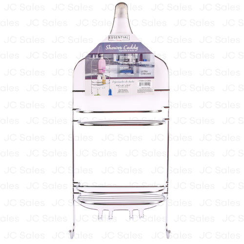 shower caddy chrome large 10.6x4.1x25.2 -- 12 per case