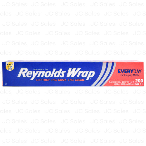 reynolds wrap aluminum foil 200sq ft -- 12 per case