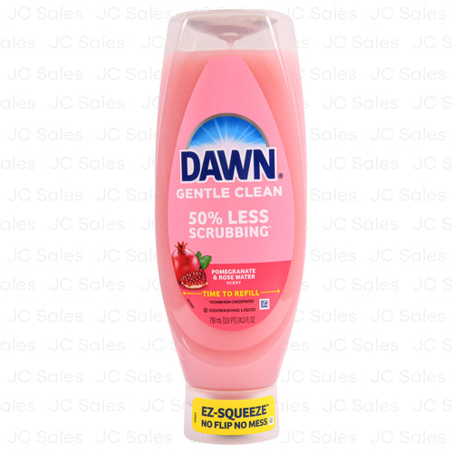 dawn dishwash gentle clean pomegranate -- 8 per case