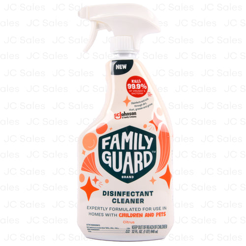 sp scj family guard disinfectant cleaner citrus 32oz -- 10 per case