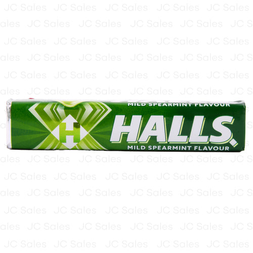 halls stick spearmint -- 20 per box