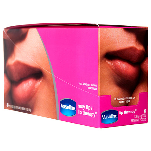 vaseline lip therapy rosy .25z -- 32 per case