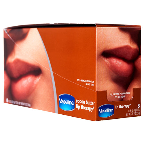 vaseline lip therapy cocoa butter .25z -- 32 per case