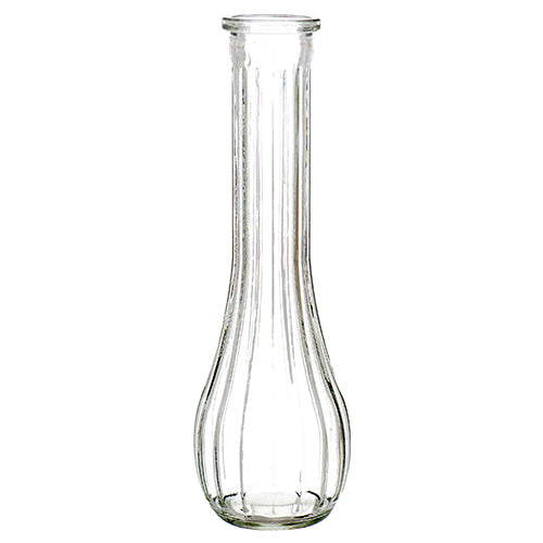 glass vase 9 clear -- 48 per case