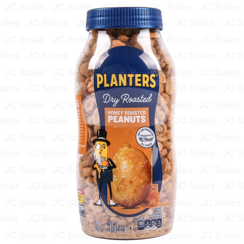 planters honey roasted peanuts -- 12 per case