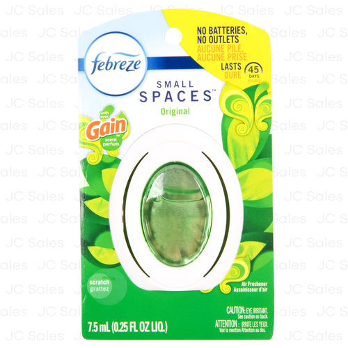 febreze small spaces gain scent .75 ml -- 6 per case