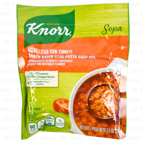 knorr mexican pasta w stars 3.5-oz -- 12 per case