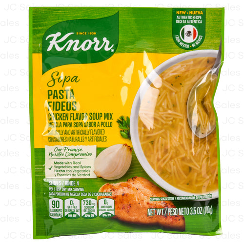 knorr mexican pasta w chicken 3.5-oz -- 12 per case