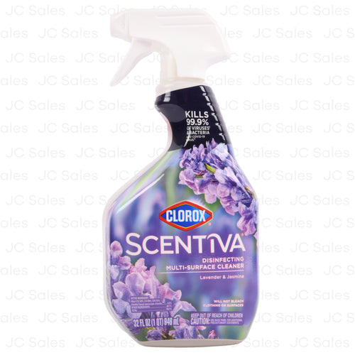 clorox scentiva cleaner spray lavender 32 oz -- 9 per case