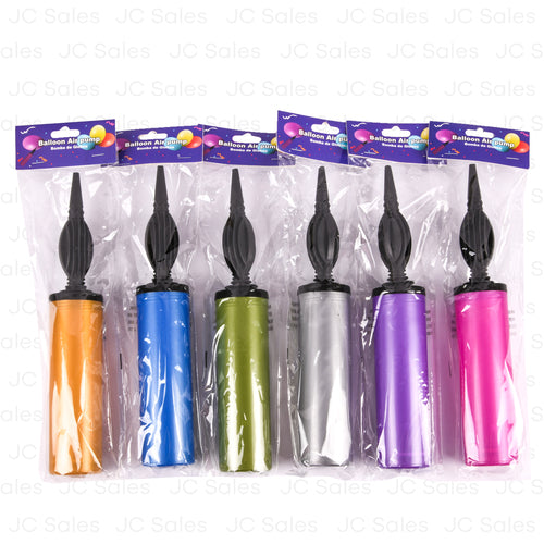 balloon plastic pump asst color -- 24 per case