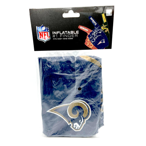 rams inflatable 1 finger -- 48 per case