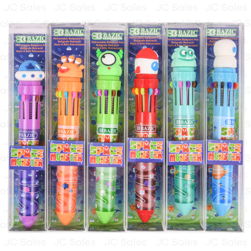 space monster series 10 color pen -- 24 per box