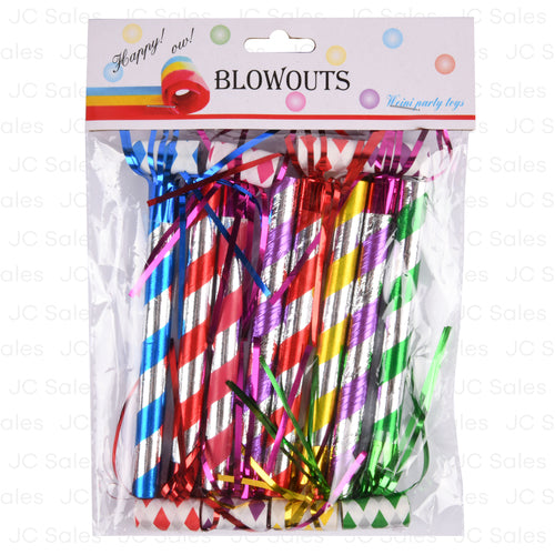 metallic blowouts happy ow asst 8ct -- 12 per box