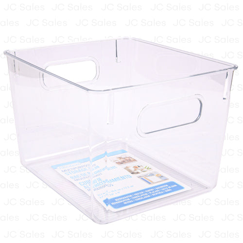 plastic pet storage bin medium 22.3x19.4x15.2 -- 12 per case