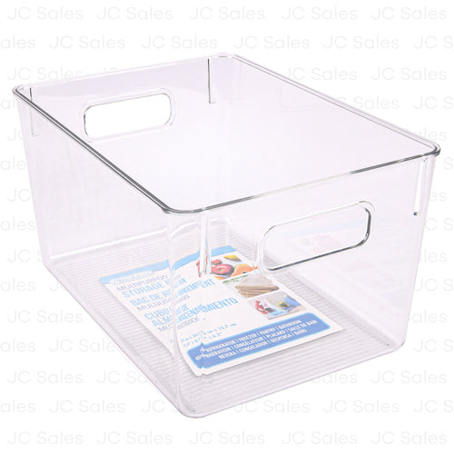 plastic pet storage bin large 29x20.5x15.7 -- 12 per case