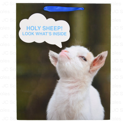 holy sheep gift bag med sz -- 4 per box