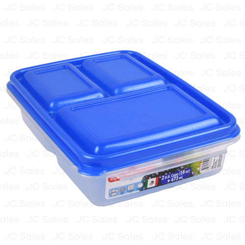 imperial plastics rec container 3sec w lid 16-oz -- 48 per case