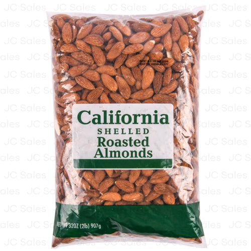 california shelled roasted almonds 32-oz -- 12 per case