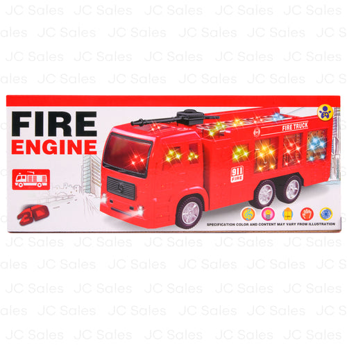 fire engine toy w 3d lighting -- 24 per case