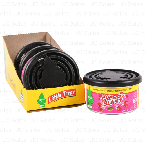 little trees fiber can air freshener 1.05 oz cherry blast -- 4 per box