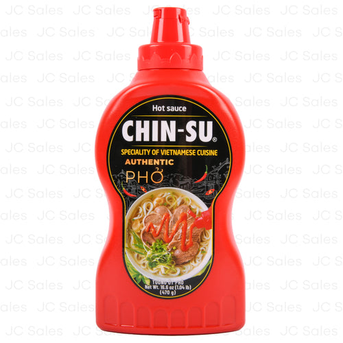 chin-su sauce authentic pho 16.6-oz -- 12 per case