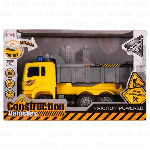 construction truck in window box 10 -- 12 per case