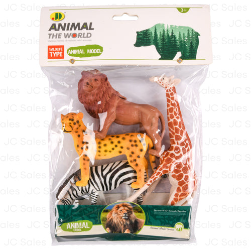 animal the world asst 4pc in pvc bag -- 18 per box