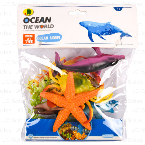 ocean the world asst 6pc in pvc bag -- 18 per box