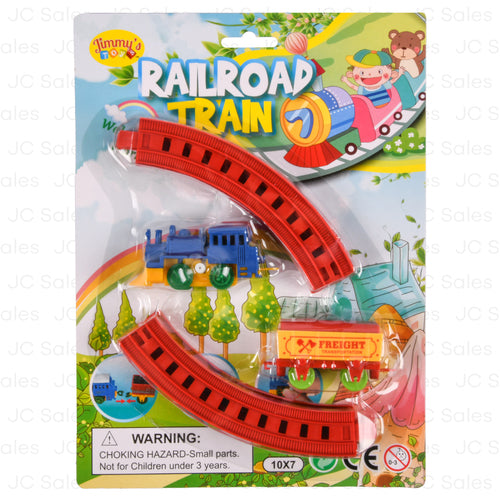 jimmy s railroad train set in blister card -- 24 per box