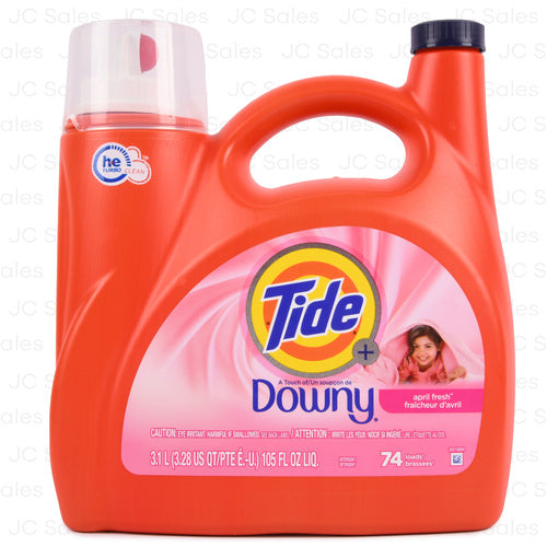 tide liquid w touch of downy april fresh 105 oz -- 4 per case